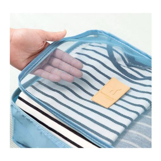 Set bolsas de viaje, organizadores, 6uds INNOVAGOODS