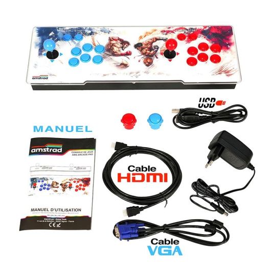 AMSTRAD AMS-ARCADE-PAD 3000 juegos