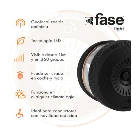 Baliza V16 FASELIGHT SOS Alert Homologada DGT 3.0