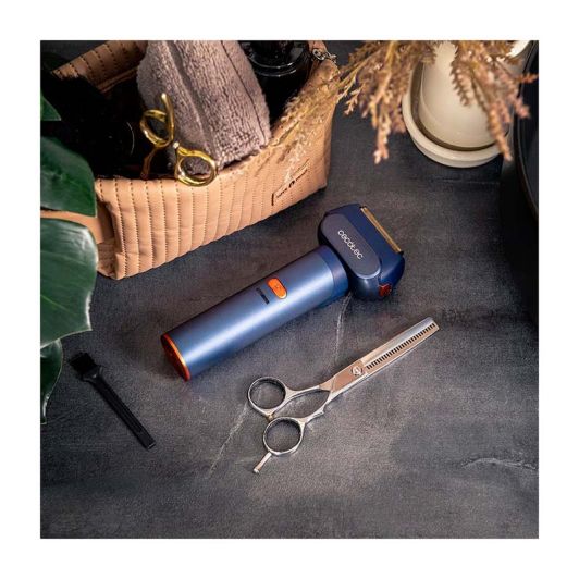 Máquina Corta Barba Inalámbrica, Afeitadora Laminar PrecisionCare X-Trimm Cecotec Triple