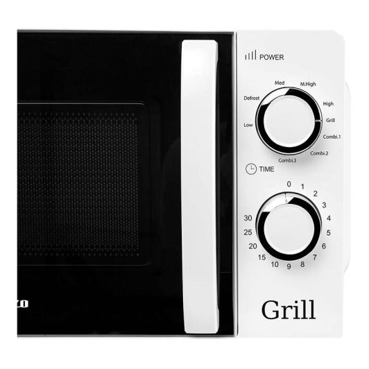 Orbegozo MIG 2130, Microondas con grill MIG2130, 20 litros de capacidad, 900 W, 3 funciones combinada