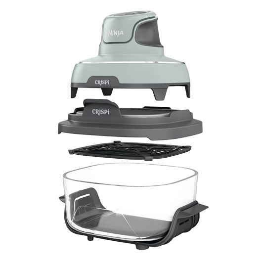 Freidora sin aceite, Airfry, NINJA CRISPI FN101EUSG con base de vidrio 5,2L