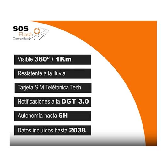 Kit . BALIZA DE EMERGENCIA V16 SOS FLASH