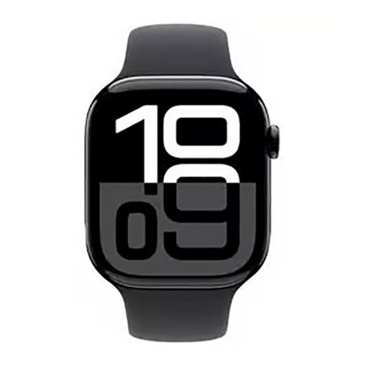 Apple Watch S10 de 46 mm con GPS, color negro, reacondicionado, grado A+