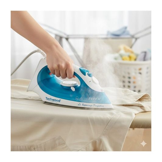Plancha vapor 2000w TECHWOOD TFV-2024