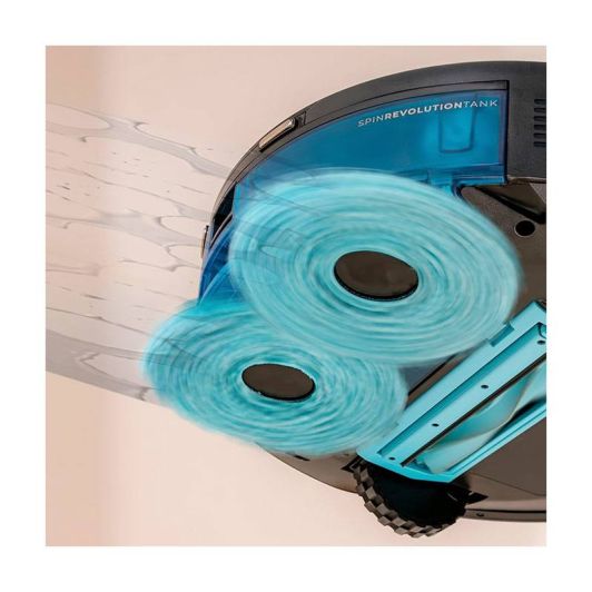 Cecotec Robot Aspirador y Friegasuelos con IA Conga M100 Spin AI. Inteligencia Artificial, 20000Pa