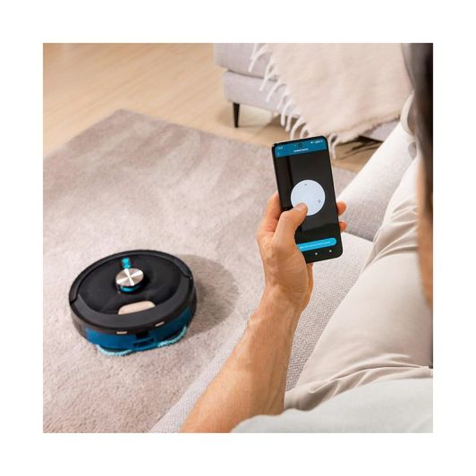 Cecotec Robot Aspirador y Friegasuelos con IA Conga M100 Spin AI. Inteligencia Artificial, 20000Pa