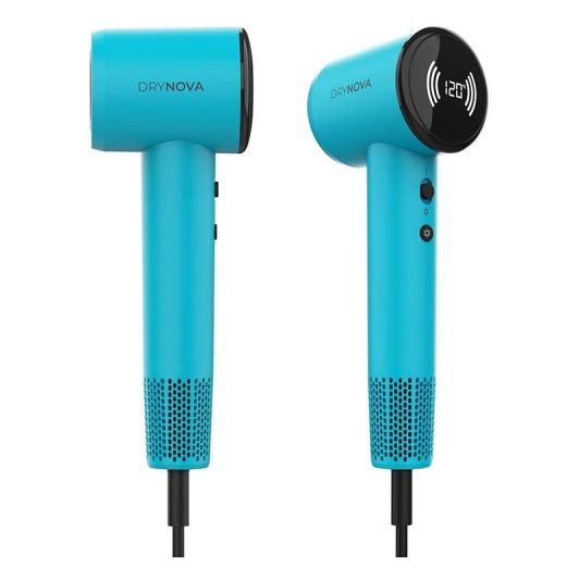 Cecotec Secador de Pelo Compacto y Ligero DryNova Blue Wave. 1600W, 110000RPM, Motor Brushless