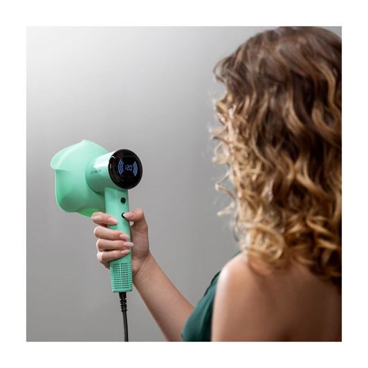 Cecotec Secador de Pelo Compacto y Ligero DryNova Blue Wave. 1600W, 110000RPM, Motor Brushless