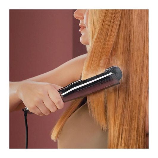 Cecotec Plancha de Pelo con Vapor e Infrarrojos Lisse iSteamy Elite. Alisado Perfecto sin Daños