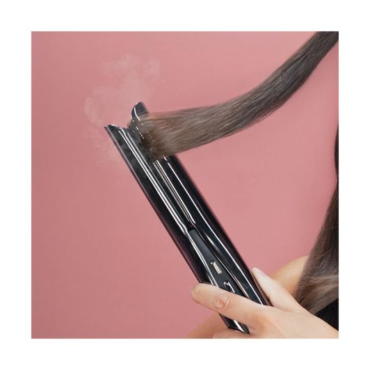 Cecotec Plancha de Pelo con Vapor e Infrarrojos Lisse iSteamy Elite. Alisado Perfecto sin Daños