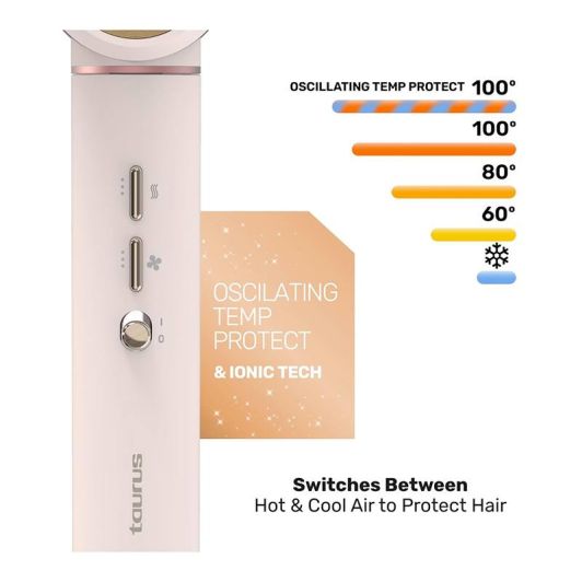 Moldeador Airwave Digital 4 en 1 con 3 Cabezales TAURUS