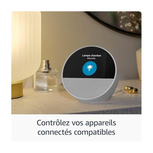 Altavoz bt. AMAZON ECHO SPOT noir