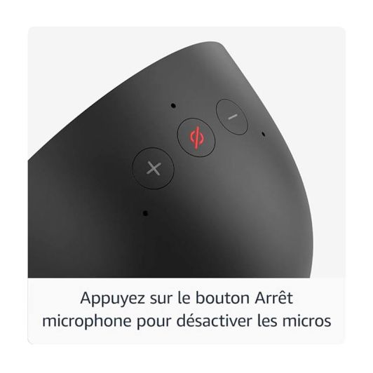 Altavoz bt. AMAZON ECHO SPOT noir