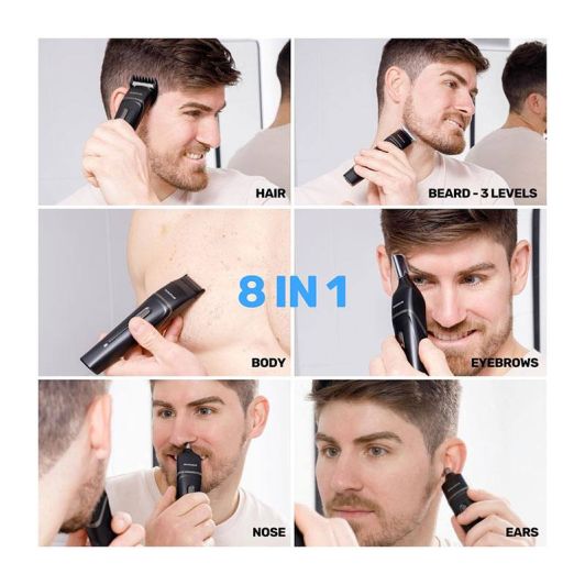 Cortapelos y Afeitadora TAURUS HIPNOS COMPLET 8en1