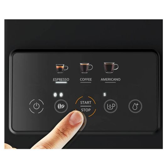 Cafetera Espresso con molinillo KRUPS MY COFFEE EA2004E0 azul oscuro