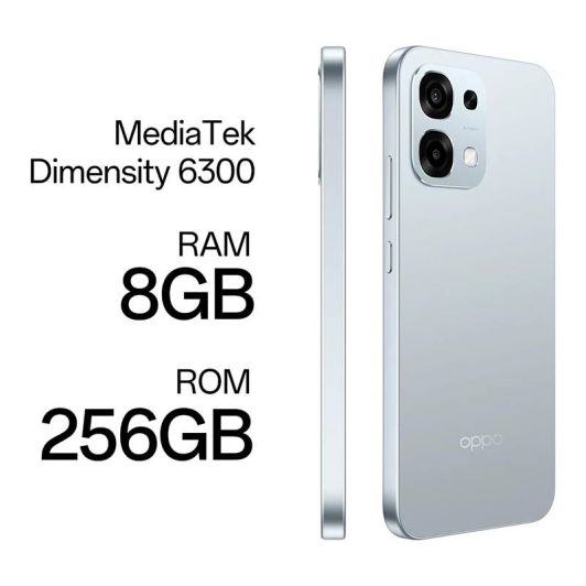 OPPO A6 Pro 5G - Smartphone Libre con IA, 8GB RAM+256GB, Batería 6500 mAh, Carga Rápida 80W, Pantalla AMOLED 120Hz, IP69, Cámara 50MP AI, Dual SIM - Color Stellar Black