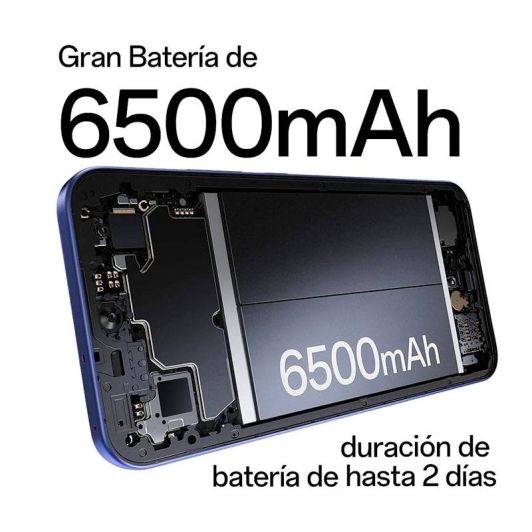 OPPO A6 Pro 5G - Smartphone Libre con IA, 8GB RAM+256GB, Batería 6500 mAh, Carga Rápida 80W, Pantalla AMOLED 120Hz, IP69, Cámara 50MP AI, Dual SIM - Color Stellar Black