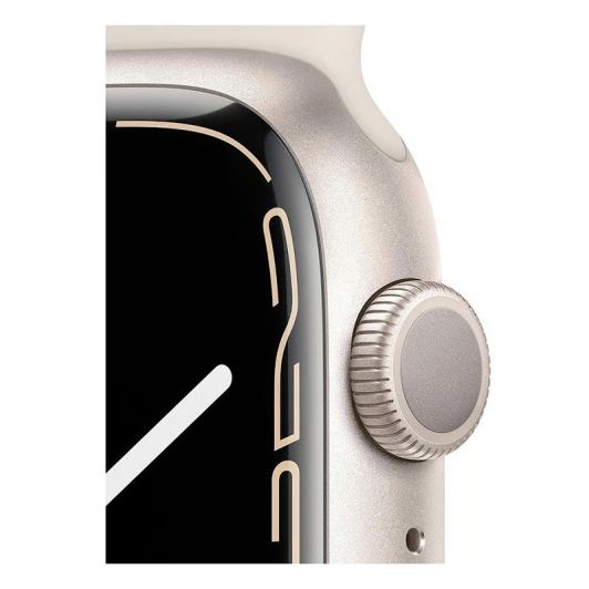 Apple Watch Series 7 de 45 mm, color blanco (grado A), reacondicionado
