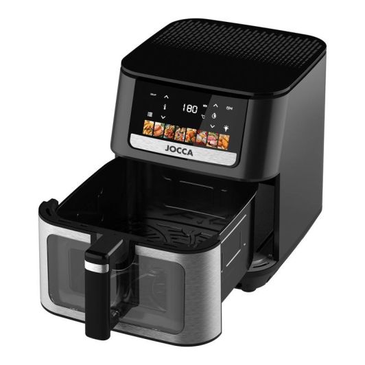 Freidora sin aceite Airfry, 9L, doble resistencia, pantalla color,  JOCCA 