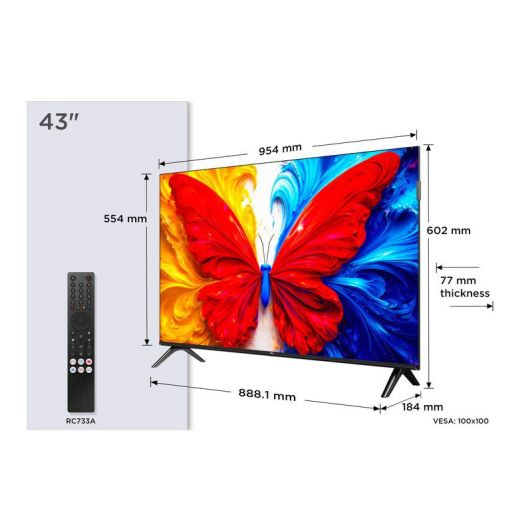 TV QLED TCL 43S5L