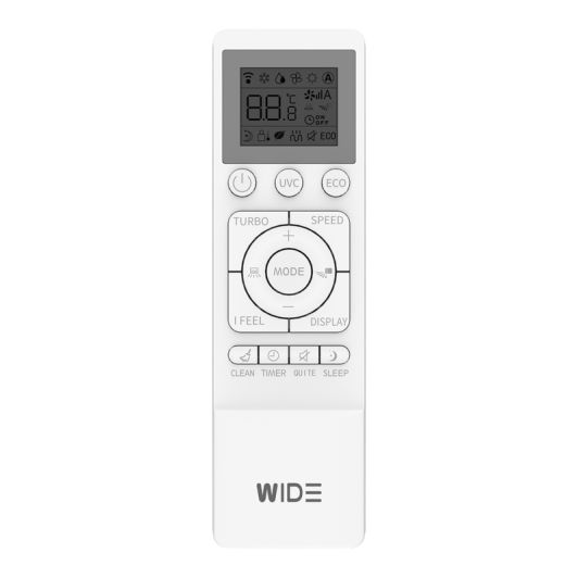 Aire Acondicionado Split 2x1, 3000+2000F, Bomba de Calor, wiif, WIDE WD2MS14912IUL5ECOR32 
