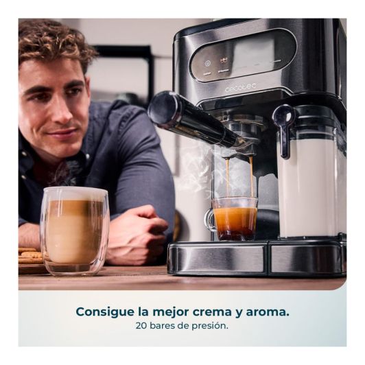 Cafetera Expresso, 1350W, 20Bares,  Express Power Espresso 20 ColdBrew Latte