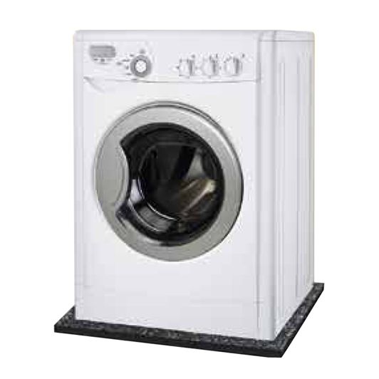 Alfombra anti-vibración para lavadora y/o secadora