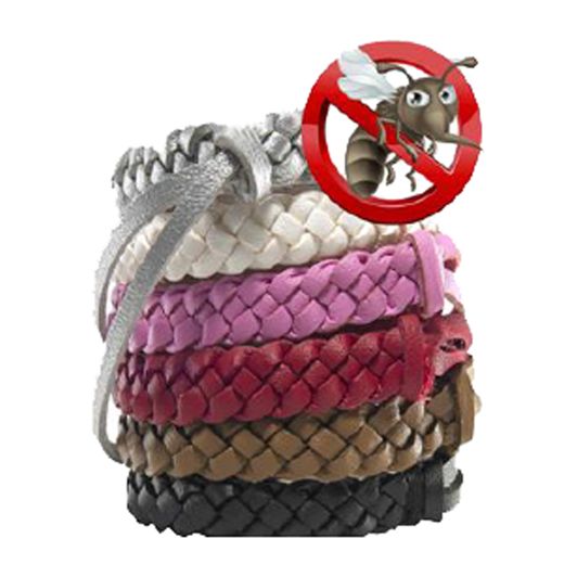 Pulsera anti-mosquitos colores surtidos
