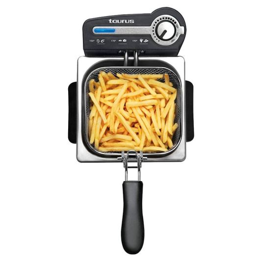 Freidora de aceite 2 litros TAURUS PROFESSIONAL 2 PLUS Inox 1700W