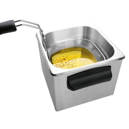 Freidora de aceite 2 litros TAURUS PROFESSIONAL 2 PLUS Inox 1700W