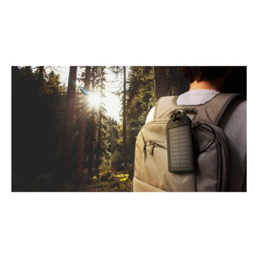 POWER BANK SOLAR 5000 mAh BATERÍA DE RESPALDO