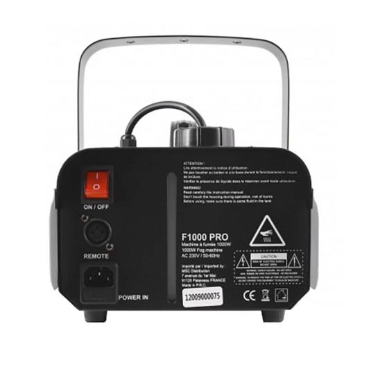 Máquina de humo BOOMTONEDJ 1000W F1000 Pro