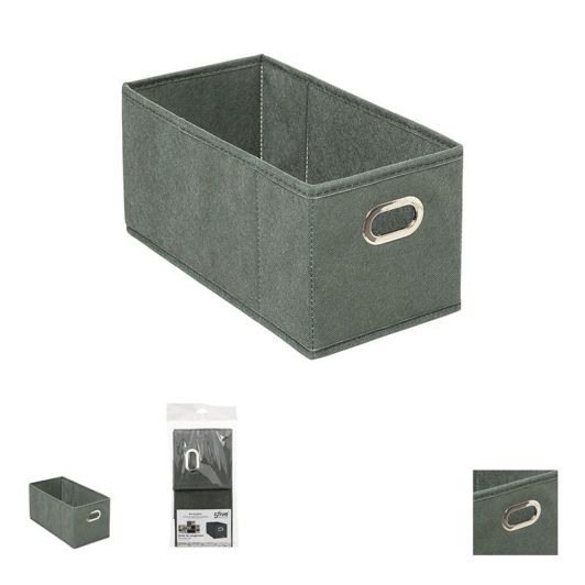 Caja de almacenamiento plegable caqui 15x31cm
