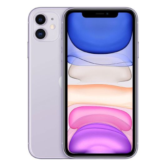 Móvil Reacondicionado APPLE iphone 11 64Gb grado ECO violeta
