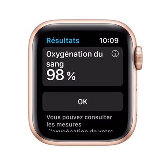 Reloj inteligente APPLE WATCH Serie 6 de 44 mm color rosa reacondicionado, grado A+