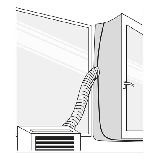 Kit de ventana VALBERG para aires acondicionados portátiles