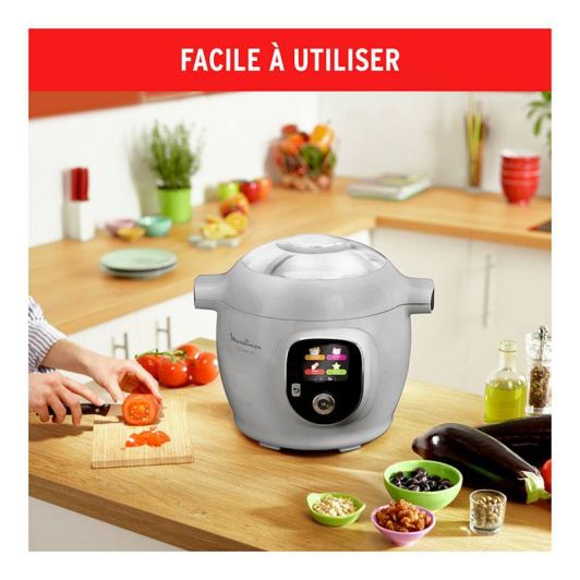 Robot de cocina MOULINEX COOKEO CE854B10 80 recetas