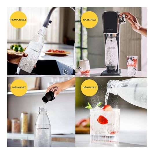 MAQUINA SODASTREAM ART NEGRA 