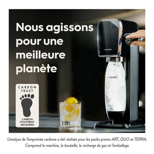 MAQUINA SODASTREAM ART NEGRA 