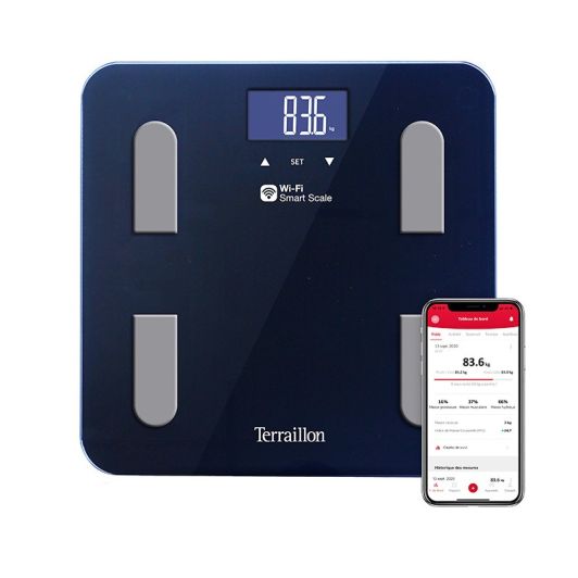 Báscula de baño TERRAILLON FIT COACH wifi