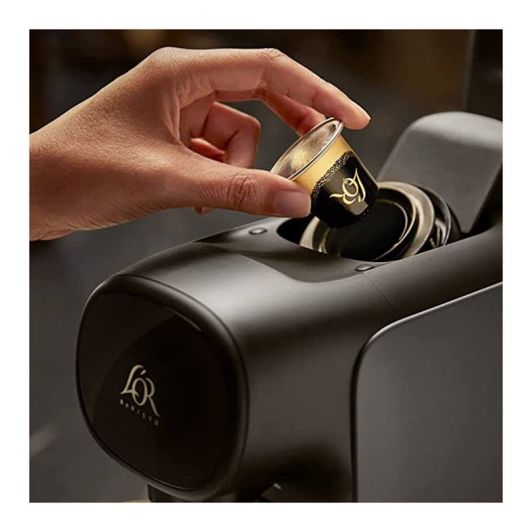 Cafetera de cápsulas Nespresso PHILIPS L'OR Barista LM9012/20 Gris Cachemir