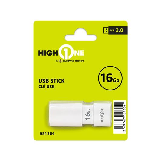 Memoria USB HIGH ONE 16Go