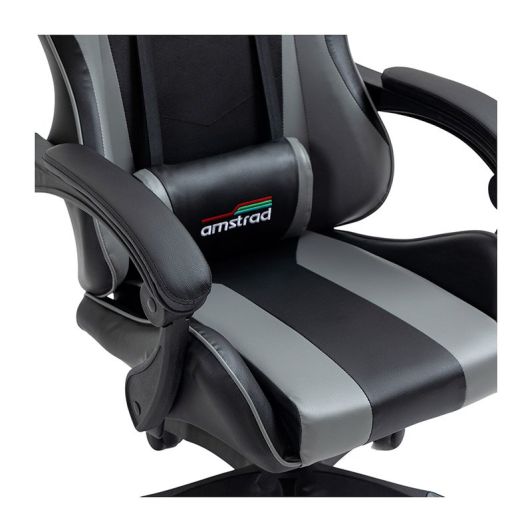 Silla Gaming LED RGB AMSTRAD AMS 800 negro