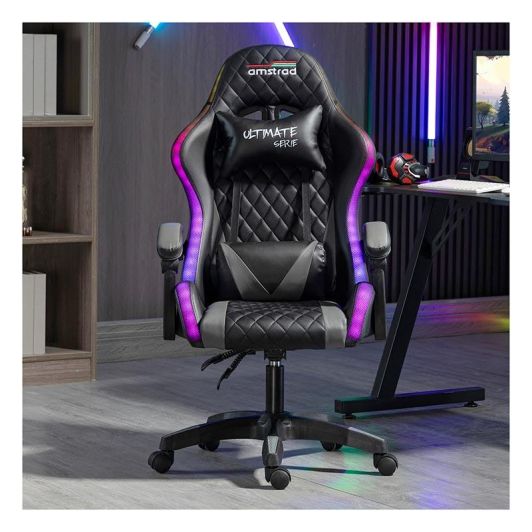 Silla Gaming AMSTRAD AMS ULTIMATE LED