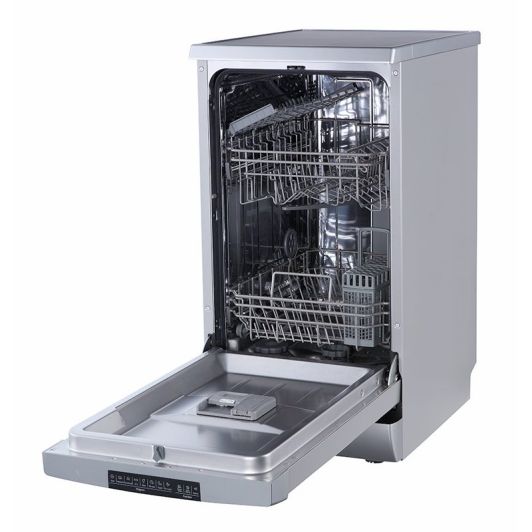 Lavavajillas 10 servicios VALBERG 45cm 44dB Silencioso Gris/Silver Clase C 10S44 C SAD929C