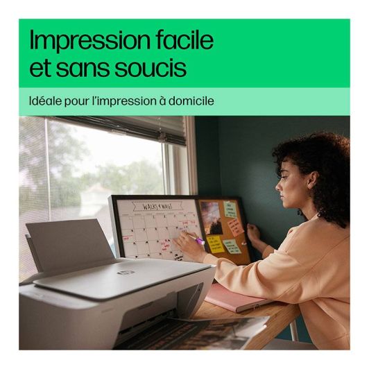 HP DeskJet 2821e - Impresora Multifunción Wi‑Fi, Escáner y Copia