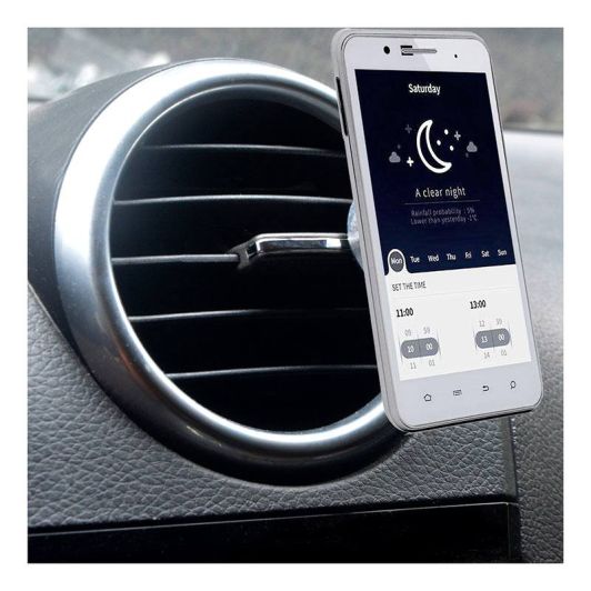 Soporte magnético de smartphone Edenwood para rejilla de ventilación