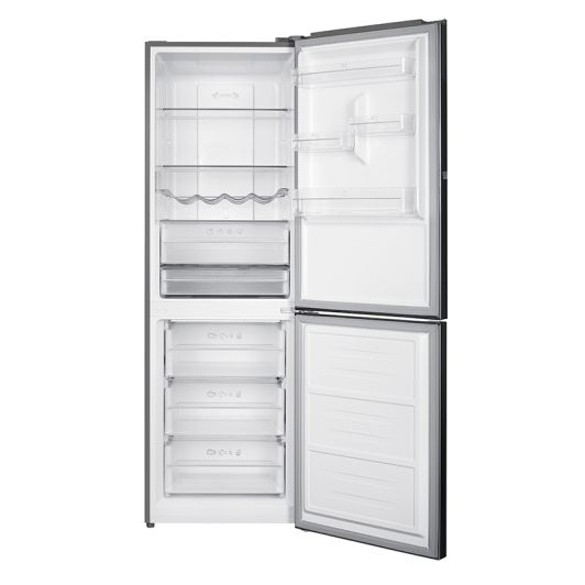 Frigorífico Combi No Frost Clase B VALBERG 323L Pantalla Táctil 185cm Inox