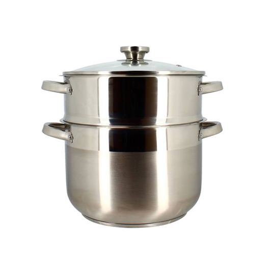 OLLA DE CUSCUS (CUSCUSERA) 10L  INOXIDABLE 24CM MENASTYL 
